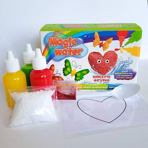 Набор для творчества "Magic water Блестящие фигурки" Macik MV6031-05 (1536097)
