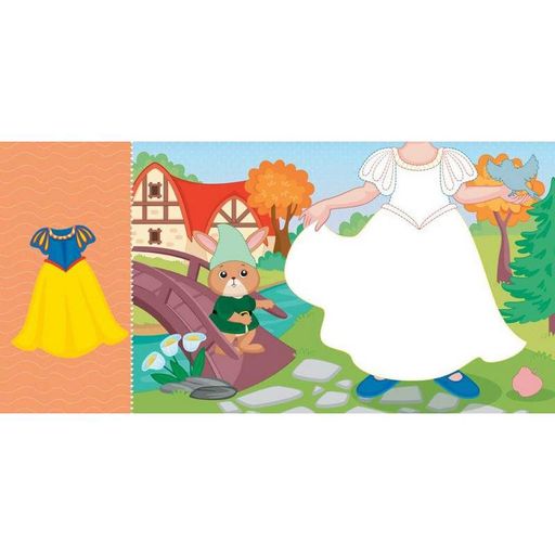 Детская книга с наклейками Одень куклу "Крошка София на маскараде" Ранок 615009 (1536146)