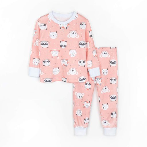 Пижама Dexter`s детская на манжетах со зверятами panda 98 см (1537553)