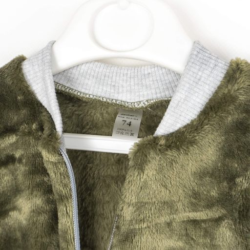 Ромпер Dexter`s детский с вышивкой на молнии khaki dexter`s  74 см (1539971)