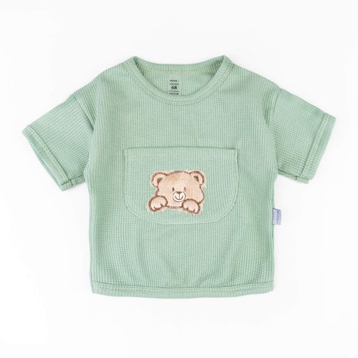 Футболка та шорти дитячі з вишивкою Bear  68 см (1540176)