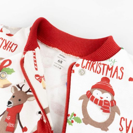 Человечек новогодний для малышей с начесом Dexter`s santa  86 см (1540513)