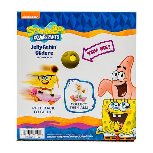 Фигурка Funrise Sponge Bob Square Pants Ковзач-медузолов Губки Боба, от 3 лет (FR71163/71158)