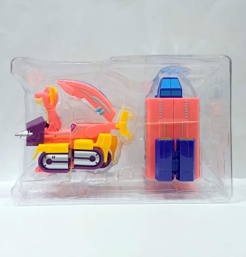Динозавр-трансформер Dinotrux 21035, в коробке (6971005582867) Бур Розовый (1543361)