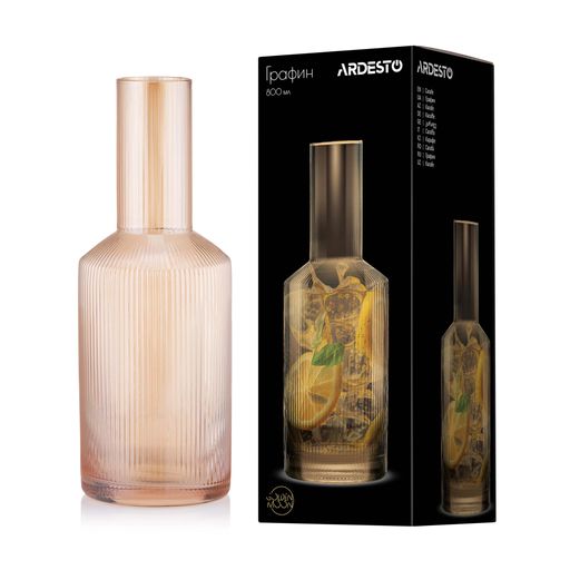 Графин Ardesto золотистый, 800 мл (AR2690GG)