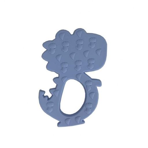 Дино Силиконовый прорезыватель  MGZ-0415(Blue) Megazayka (1546272)