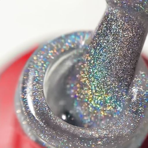 Гель-лак для ногтей Nails Molekula Professional Holographic Cat's Eye Gel Polish, 6 мл