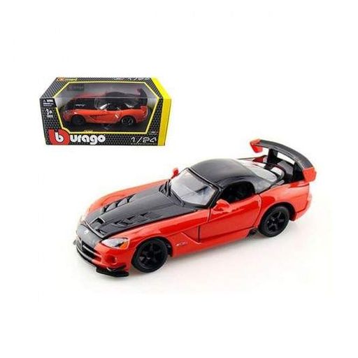Автомодель Dodge Viper Srt10 Acr (ассорти оранж-черн металлик, красн-черн металлик, 1:24) (1547543)