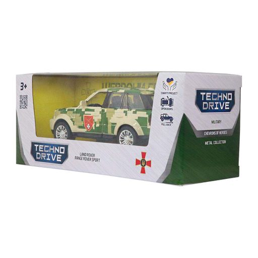Автомодель серии Шевроны Героев Land Rover Range Rover Sport ОК Запад (1548024)