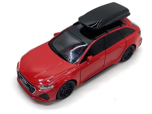 Машинка металева TK Union Group Audi A6 1:24 світло звук Червона (GT-05963) (1548751)