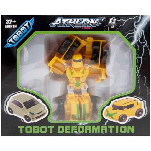 Машинка-трансформер "Tobot 2 в 1" Bambi 525-1(Yellow-1) пластик (1551685)