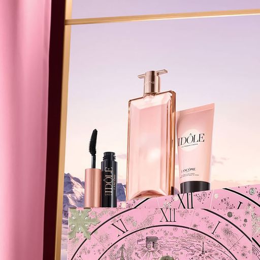 Парфумований набір жіночий Lancome Idole Set (туш для вій, 2.5 мл + парфумована вода, 50 мл + крем для тіла, 50 мл)