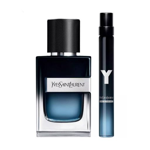 Парфюмированный набор мужской Yves Saint Laurent Y (парфюмированная вода, 10 мл + парфюмированная вода, 60 мл)
