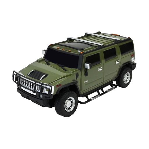 Автомодель Powermotors Hummer 1:24, на радиоуправлении, зеленая, от 6 лет (PM2401 GREEN)