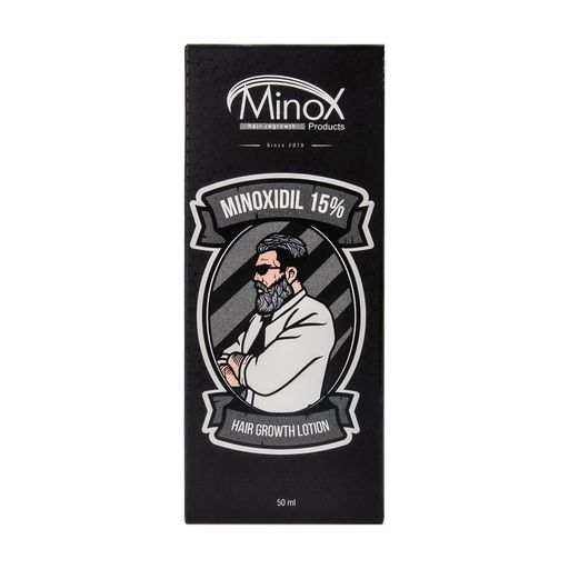 Чоловічий лосьйон для росту волосся та бороди Minox Minoxidil 15% Hair Growth Lotion