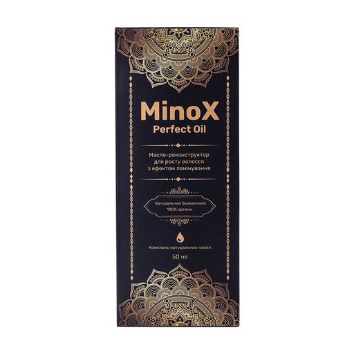 Олія-реконструктор Minox Perfect Oil для росту волосся, з ефектом ламінування, 50 мл
