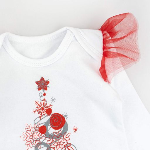 Боді і штани з фатином Merry Christmas 68 см (1552848)