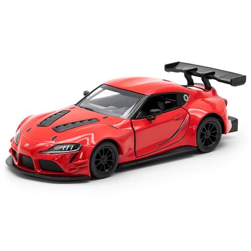 Металлическая инерционная легковая модель Toyota GR Supra Racing Concept 5", открываются двери (в ассортименте) (1553674)