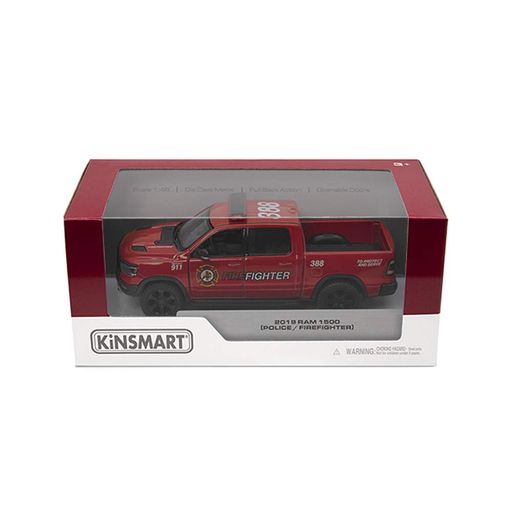 Металевий інерційний пікап Dodge Ram Police/Firefighter 5", відкриваються двері (В асортименті) (1553680)