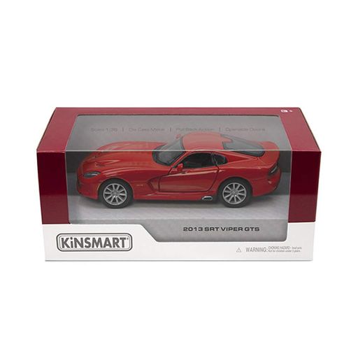 Металева інерційна легкова модель Dodge SRT Viper GTS 5", відкриваються двері (1553694)
