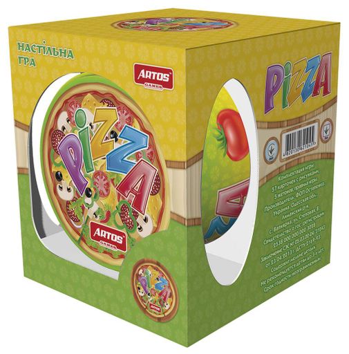 Настольная игра Пицца, Artos Games (1553745)