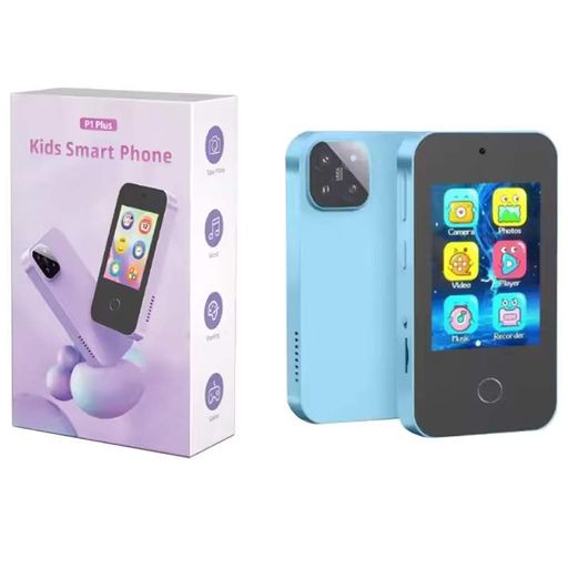 Детская фотокамера-смартфон P1 Plus с чехлом (1554477)