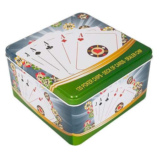 Настольная игра Покер D7 фишки с номиналом (1556794)