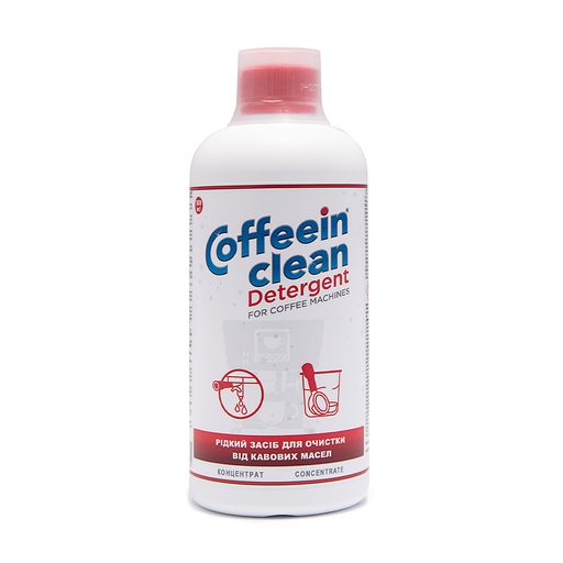 Средство Coffeein Clean Detergent для удаления кофейных масел со всех типов кофейного оборудования, в жидкости, 500 мл