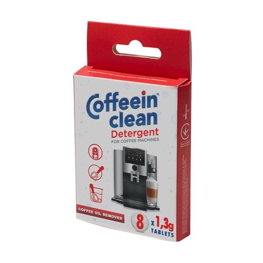 Средство Coffeein Clean Detergent для удаления кофейных масел со всех типов кофейного оборудования, в таблетках, 8*1.3 г
