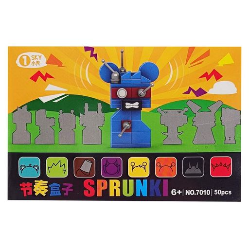 Дитячий конструктор Sprunki "Sky" 7010-8, 50 деталей (1558359)