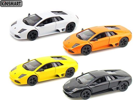 Металлическая инерционная легковая модель Lamborghini Murcielago LP640 5", открываются двери (в ассортименте) (1562736)