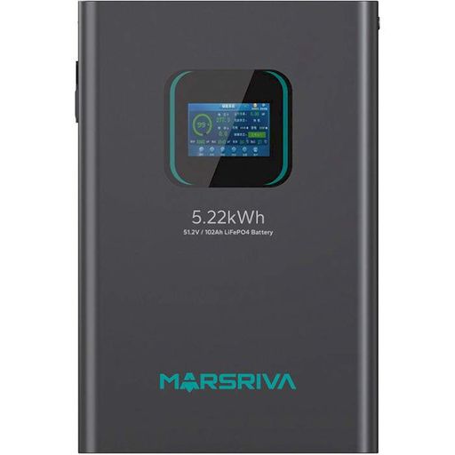 Аккумулятор LiFePO4 Marsriva MR-LFP48-100-WMD 51.2V 100Ah для систем резервного питания и солнечных электростанций (1565655)