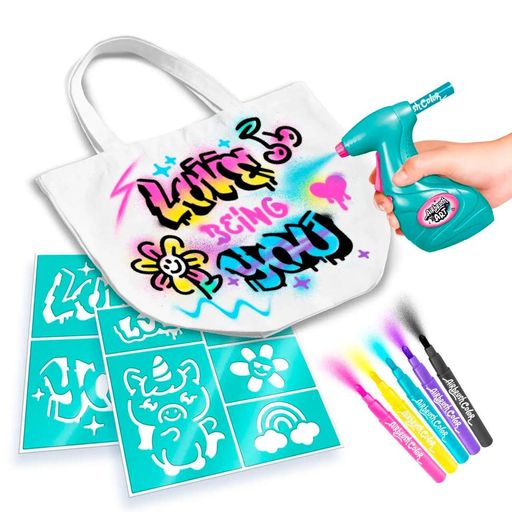 Набір для творчості DIY AIRBRUSH ART "Дизайнер" CanalToys AIR016 сумка для малювання (1565792)