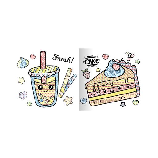 Детская книжка-раскраска Апельсин Mini Water Book Нямчики, от 2 лет (РМ-95-03)