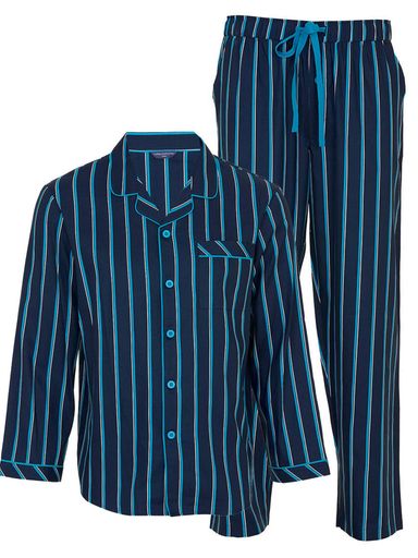 Піжама чоловіча Cyberjammies Marina 3126-3127 S Синій (5051877617896) (1567448)