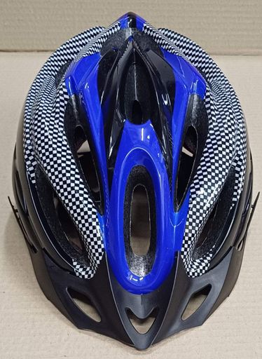 Захисний спортивний шолом з ліхтариком TK Sport 56 см синій (C60073) (1568162)
