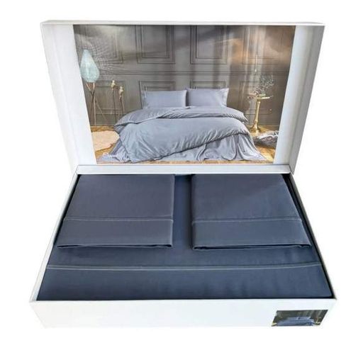 Постельное белье Tivolyo Home Casual light laci делюкс сатин евро (1568342)