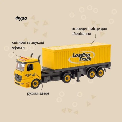 Машинка-конструктор OTAMANKO АВТОКОНСТРУКТОР Фура (1570162)