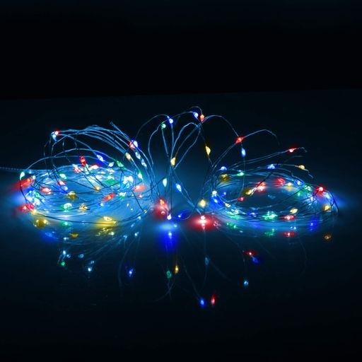 Електрогірлянда YES! Fun USB Нитка 100 LED 10 м Різнокольоровий (975037) (1570880)