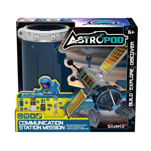 Построй станцию связи Игровой набор Миссия Astropod Silverlit 80333 конструктор с фигуркой (1571007)