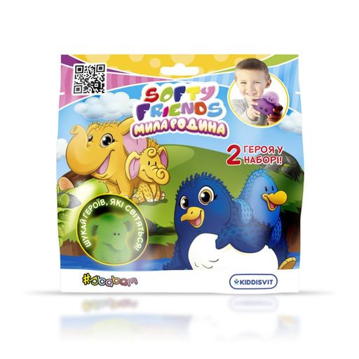 Softy friends Стретч-игрушка в виде животного Милая семья #sbabam 8/SC22 серия (1571008)