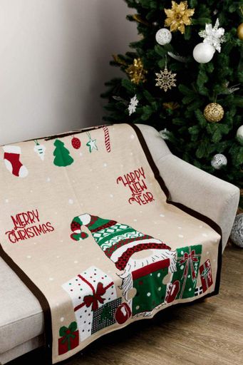 Плед holiday gnome 90х130 см (031664) (1571297)