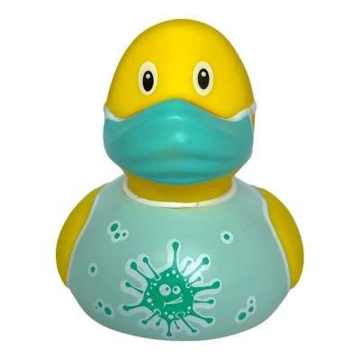 Іграшка для ванної Funny Ducks Качка Карантин (1327) (1573368)