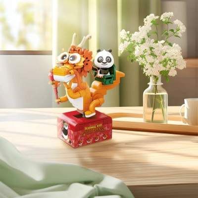 Конструктор Pantasy Kung Fu Panda Косрайдер По (86510) (1573738)