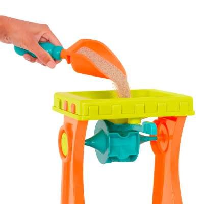 Игрушка для песка Battat Песочная мельница с машинкой и лопаткой (BX2198Z) (1573909)