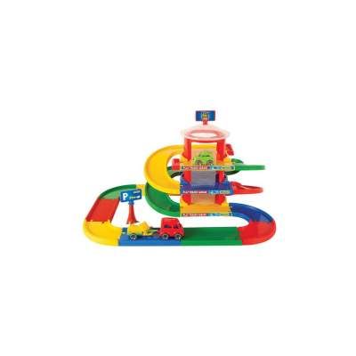 Игровой набор Wader Play Tracks Garage – гараж 3 этажа (53030) (1573955)