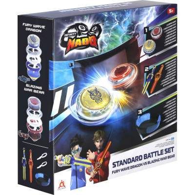 Дзига Auldey Infinity Nado VI Battle Set Fury Wave Dragon vs Blazing War Bear (EU654181) (1574064)
