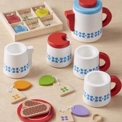 Игровой набор Melissa&amp;Doug Деревянный набор Чайный сервиз (MD19843) (1574209)