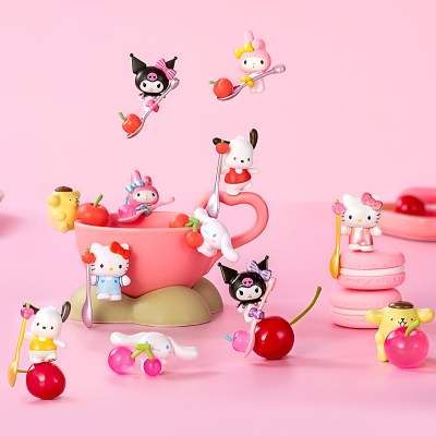 Фигурка Pop Top сюрприз Hello Kitty и друзья Вишенки (24MQD-007) (1574412)