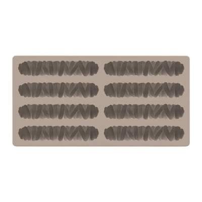 Форма для шоколада Silikomart Kit Bar Magma 120x25 h10 мм, 116,5x23 h15, 29 мл x 8 (CH028 - KIT BAR MAGMA) (1576006)
